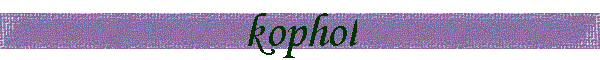 kophol