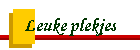 Leuke plekjes