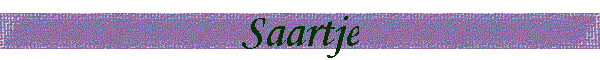 Saartje