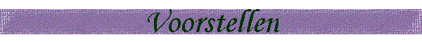 Voorstellen